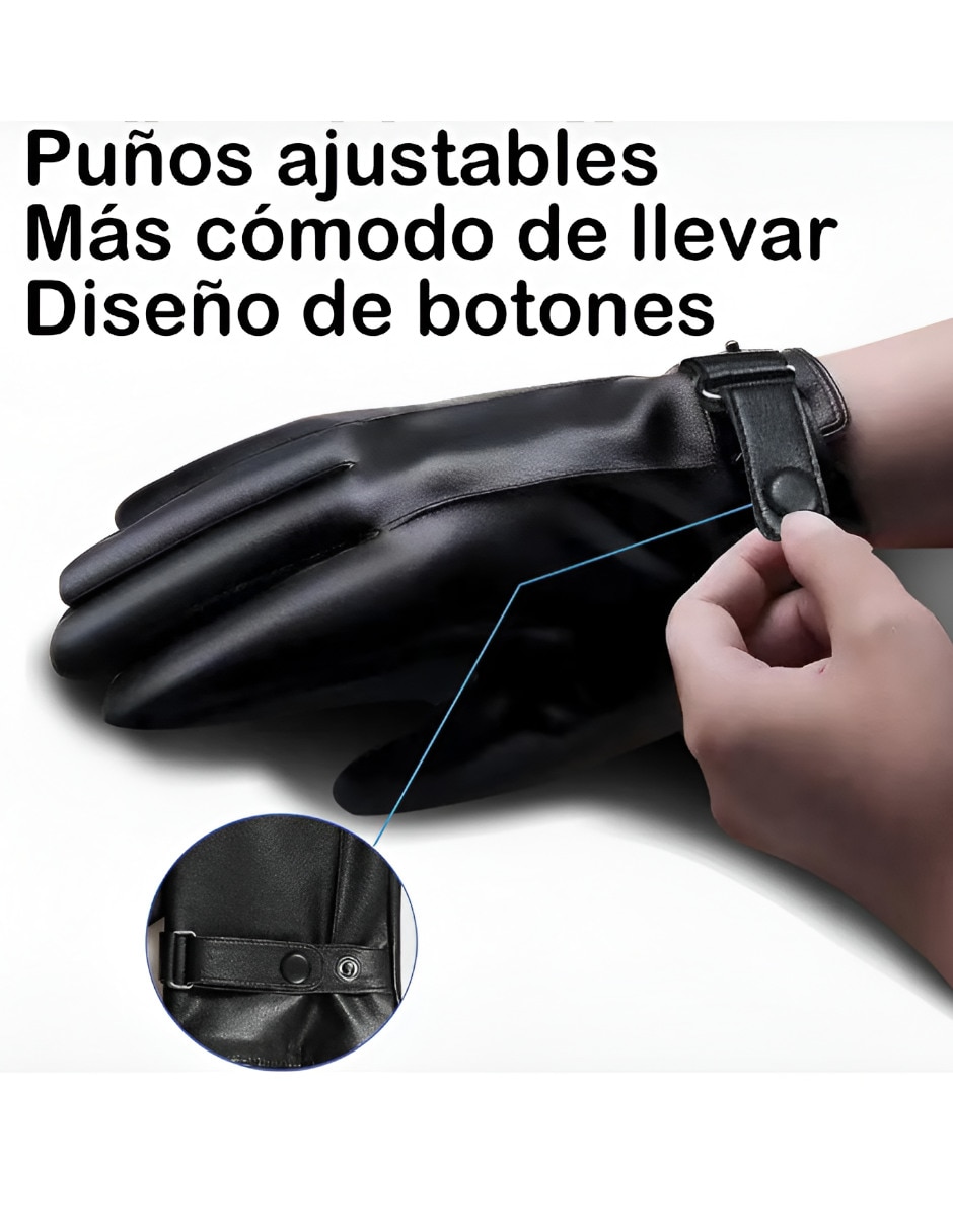 Guantes de piel para hombre 2