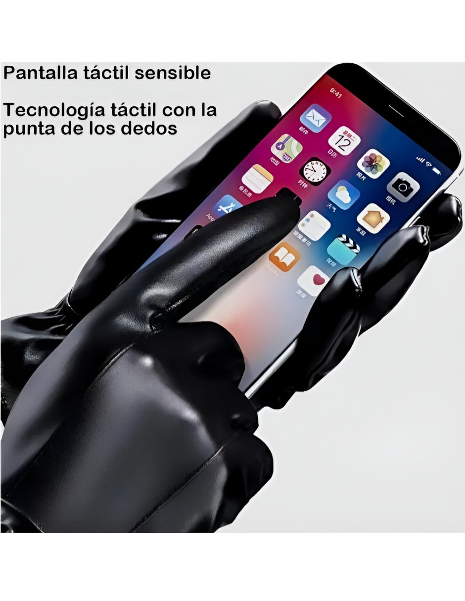 Guantes de piel para hombre 4