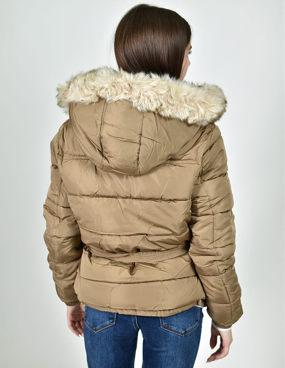 Chamarra acolchada roman fashion para mujer