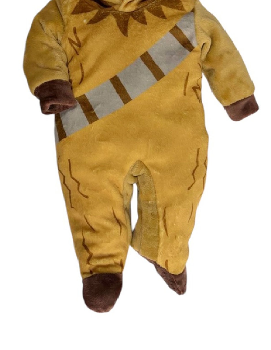 Mameluco mameluco chewbacca de flannel para bebé 4