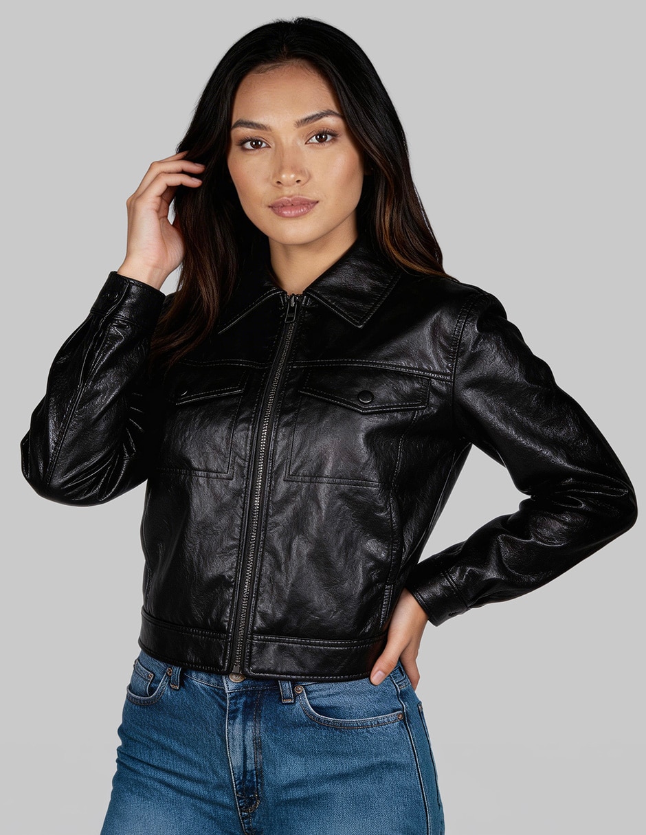 Chamarra casual greenlander para mujer