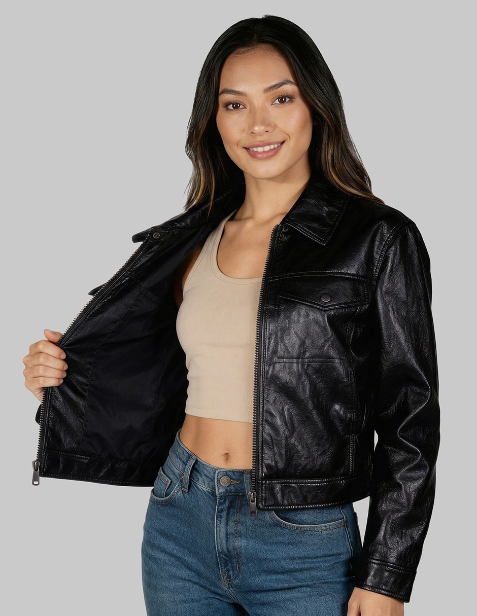 Chamarra casual greenlander para mujer