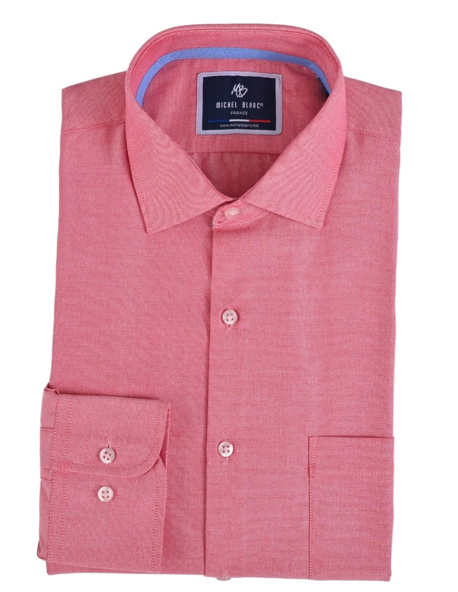 Camisa/sobrecamisa casual de poliéster y algodón manga larga para hombre 3