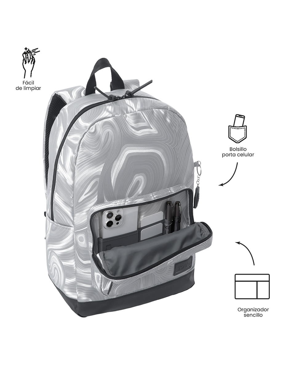 Mochila casual Totto impermeable para mujer