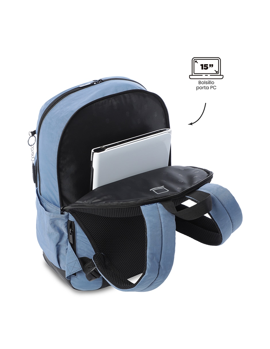 Mochila con portalaptop Totto unisex