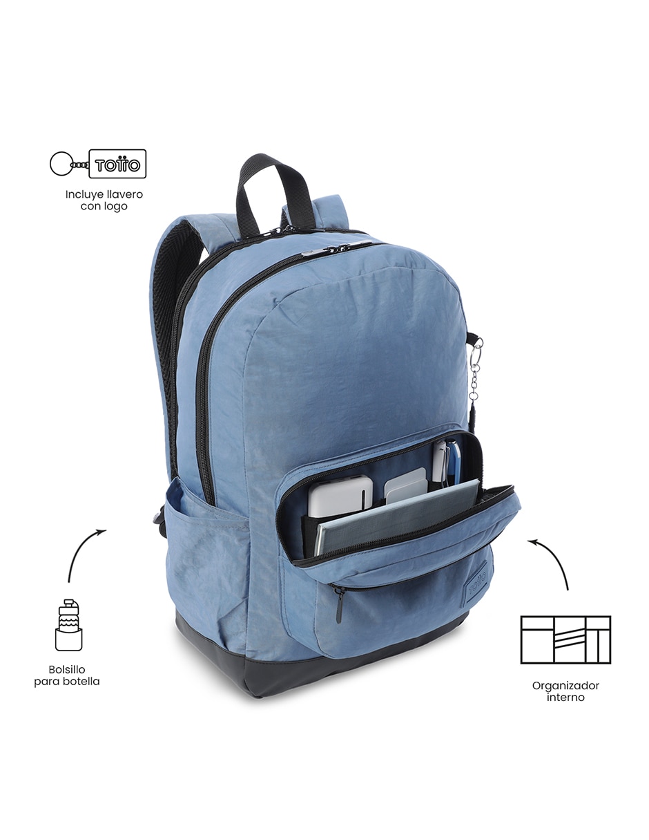 Mochila con portalaptop Totto unisex