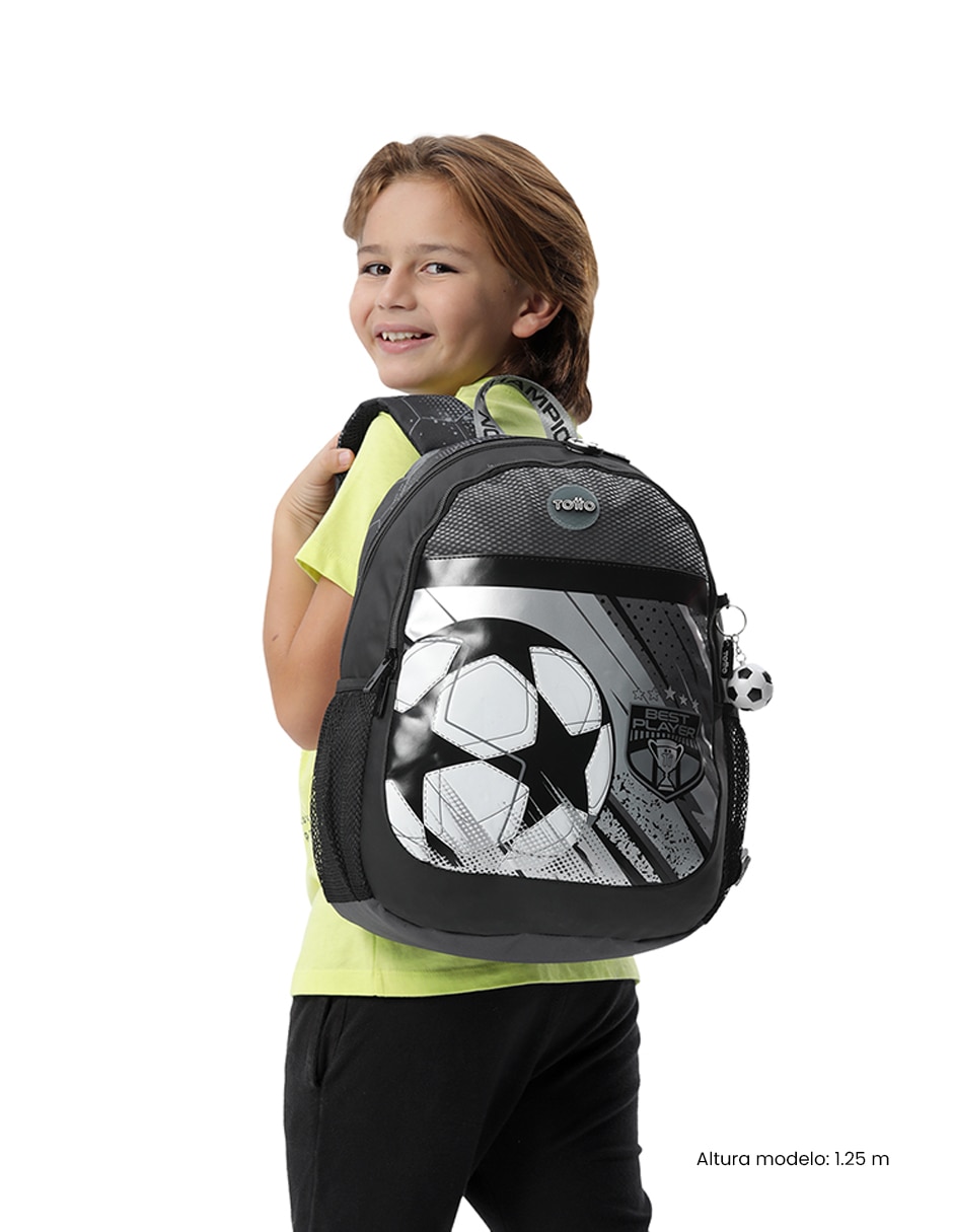 Mochila escolar Totto Champion para niño