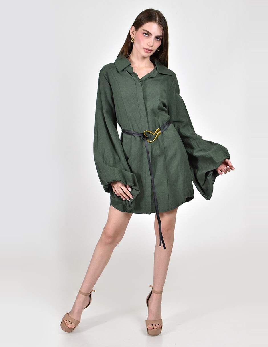 Blusón roman fashion manga larga para mujer