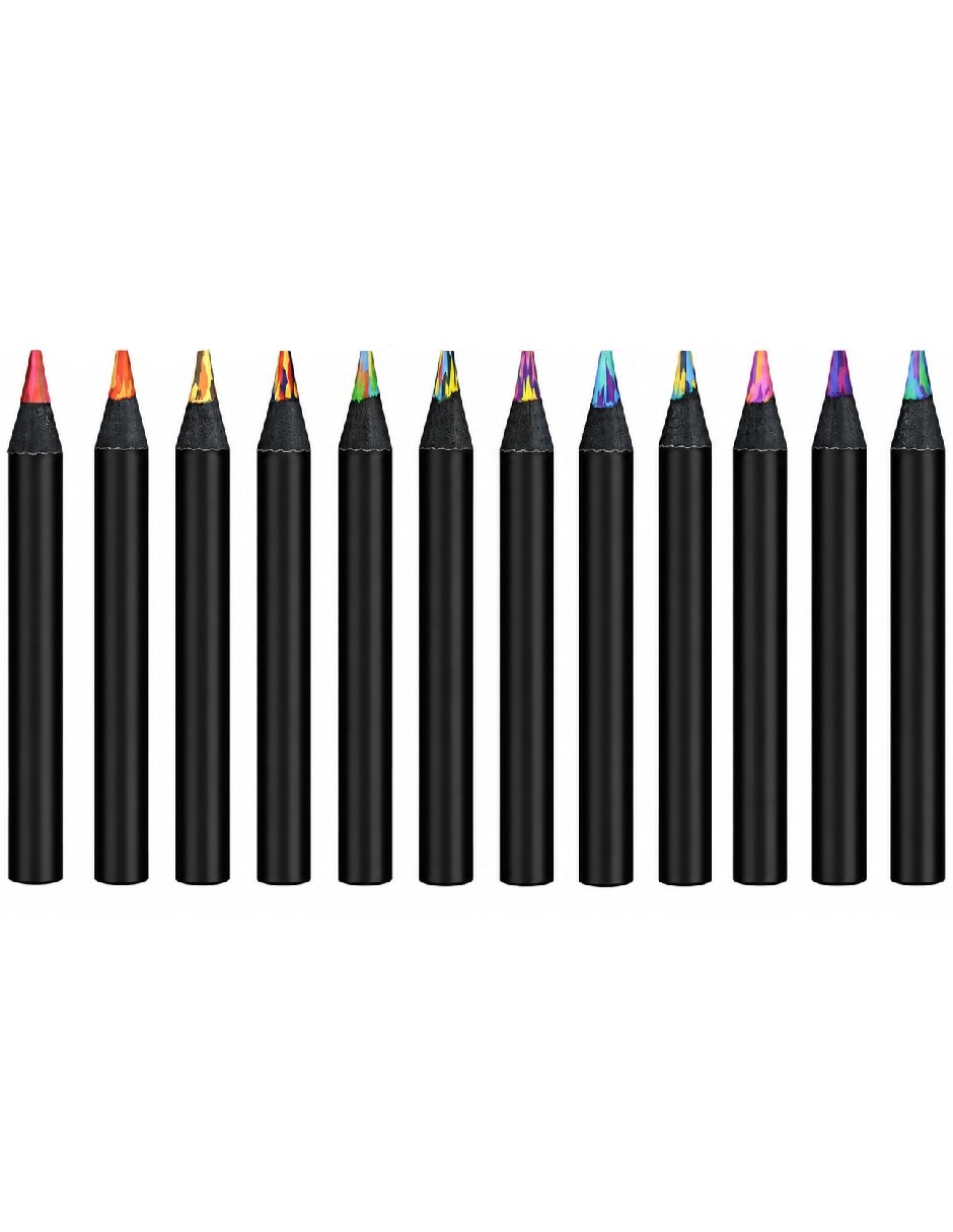 Lápices de color Genérica redonda 12 piezas