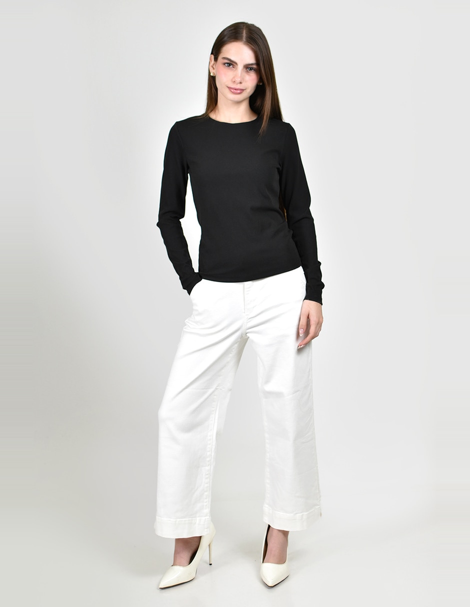 Blusa manga larga para mujer 3