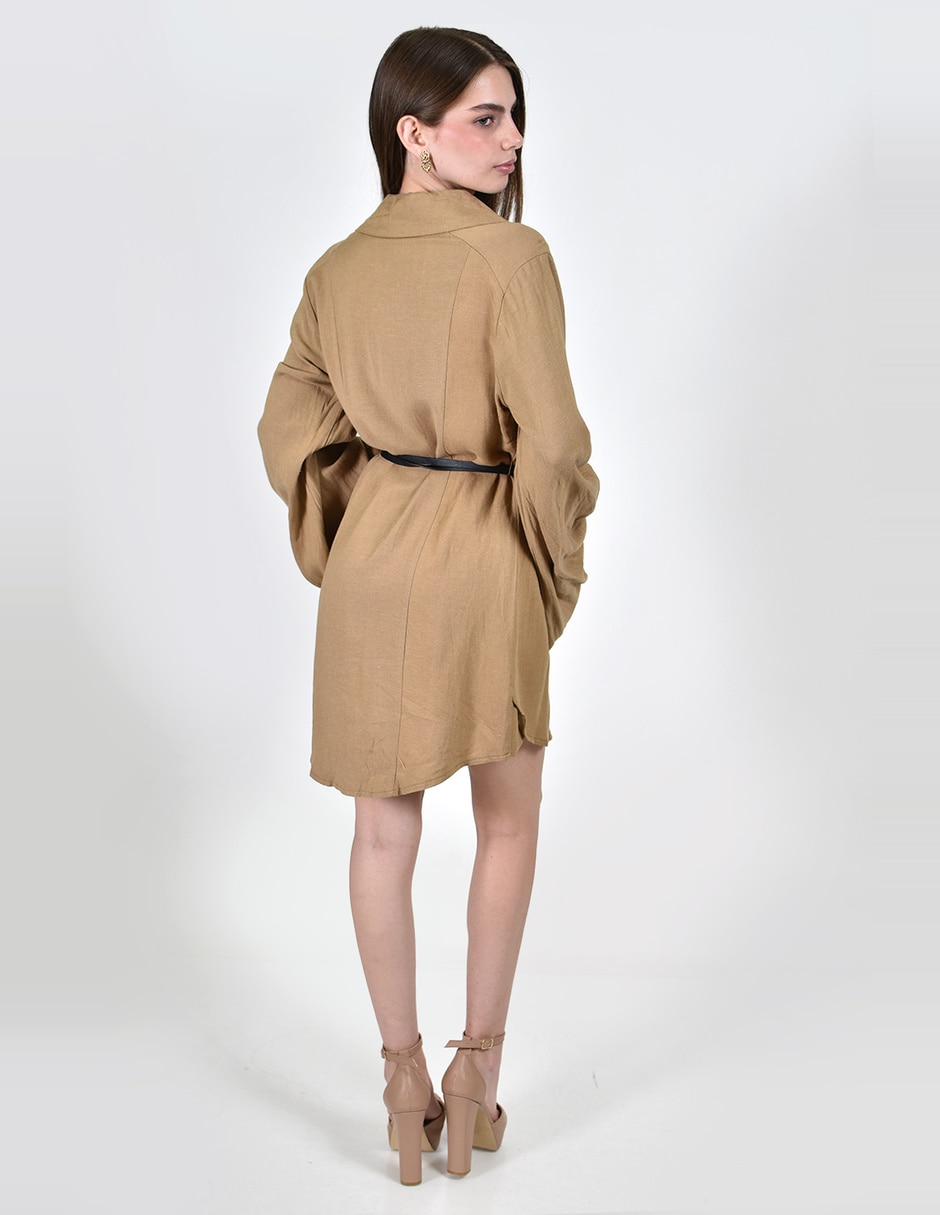 Blusón roman fashion manga larga para mujer