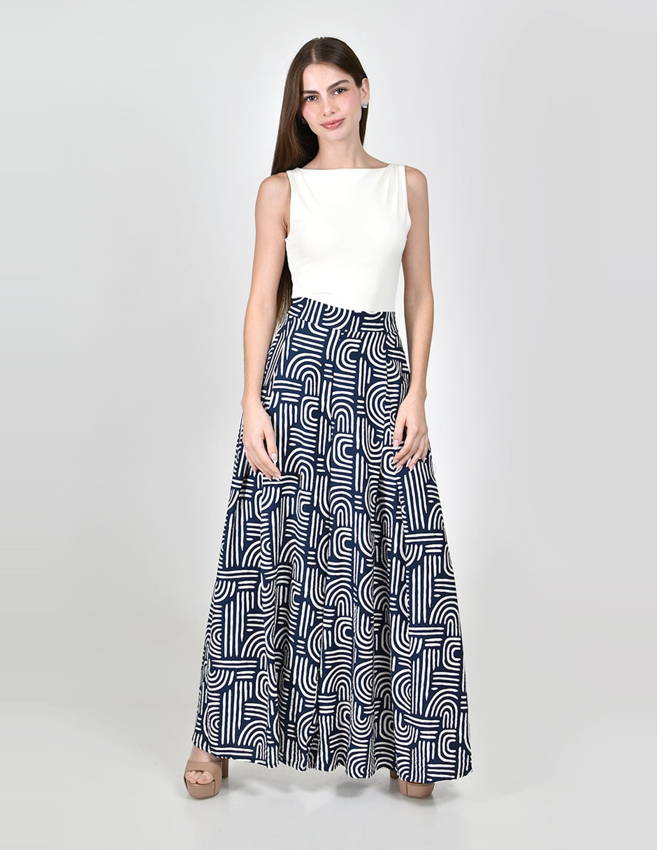 Pantalón regular roman fashion amplio para mujer