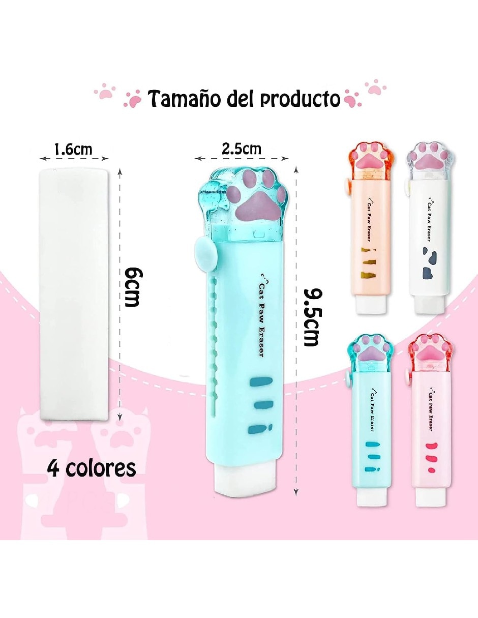 Set de gomas Genérica