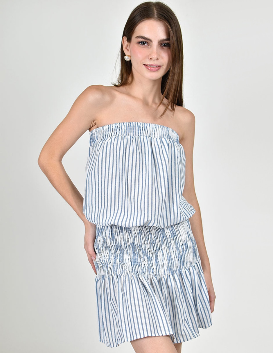 Vestido corto casual roman fashion para mujer