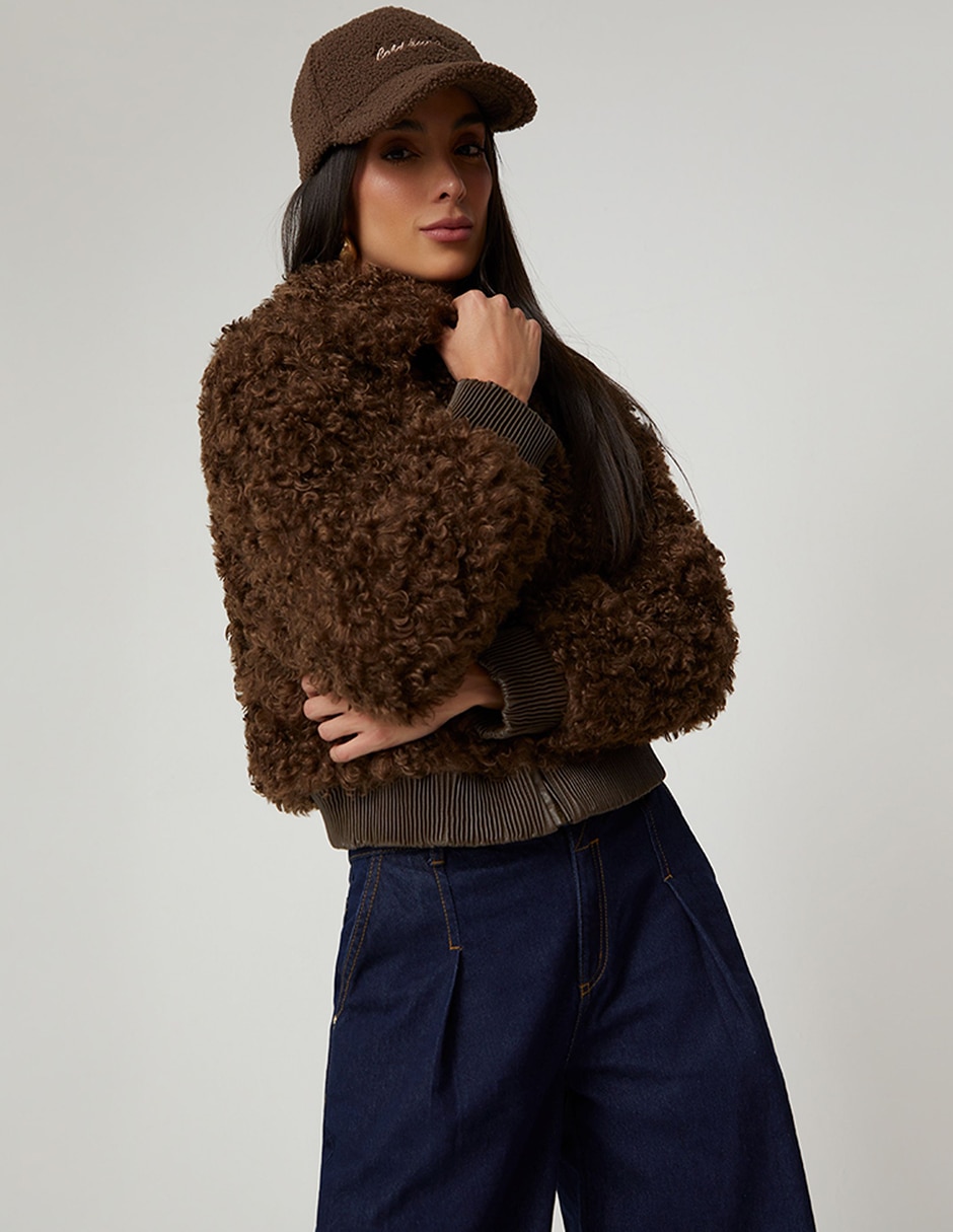 Chamarra bomber para mujer
