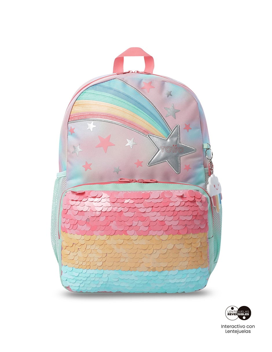 Mochila deportiva Rainbow Star para niña 2