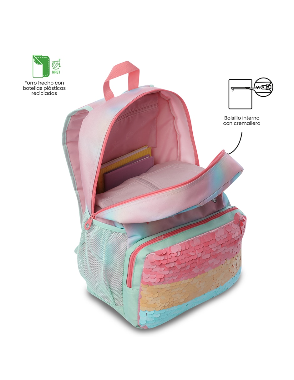 Mochila deportiva Rainbow Star para niña 3