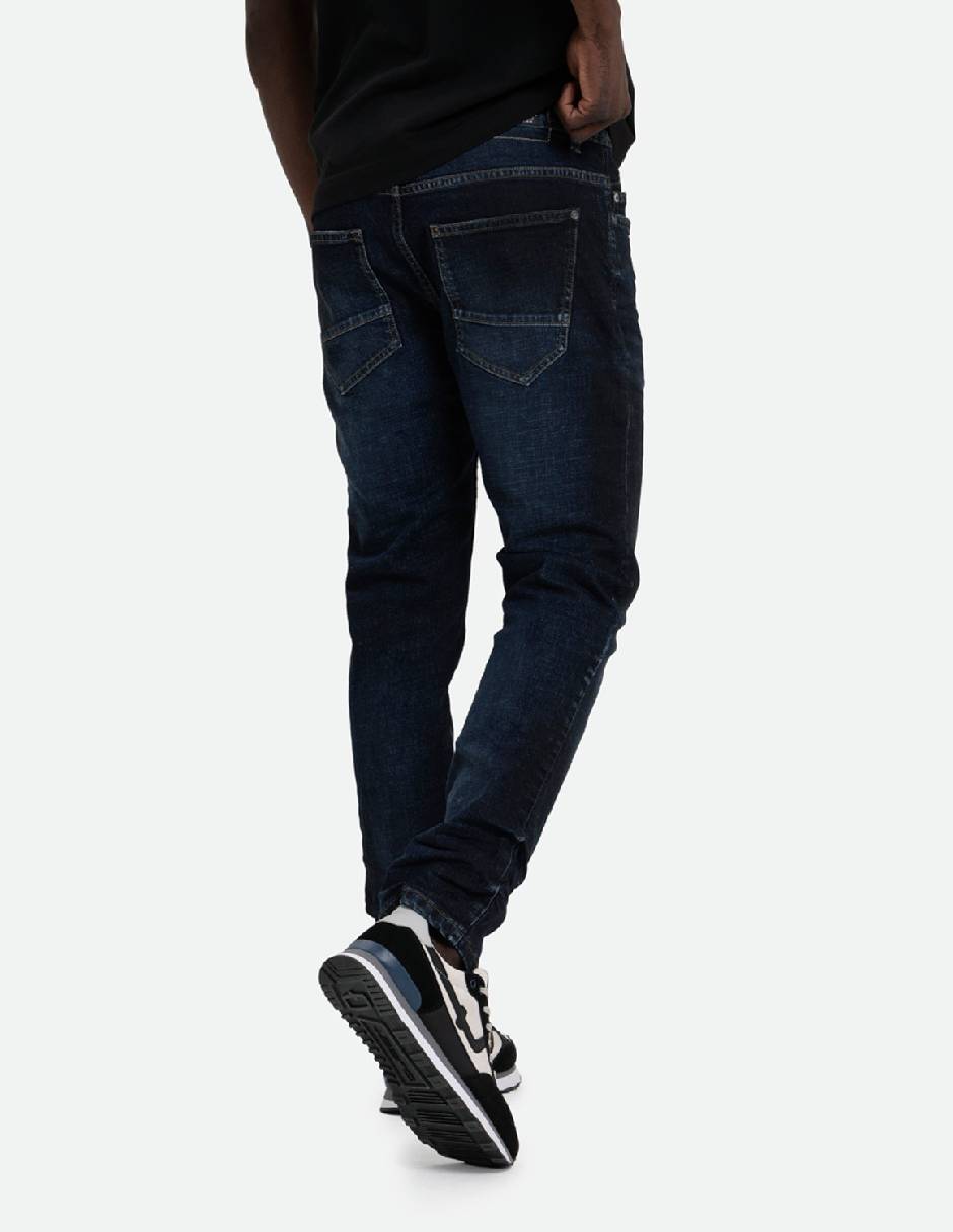 Jeans regular slim para hombre 4