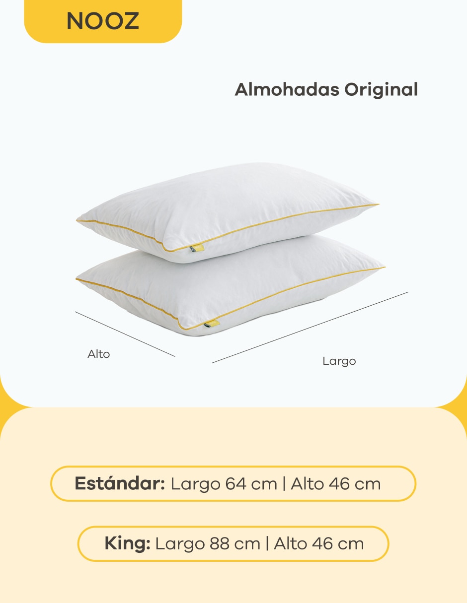Set de almohada firmeza suave 8