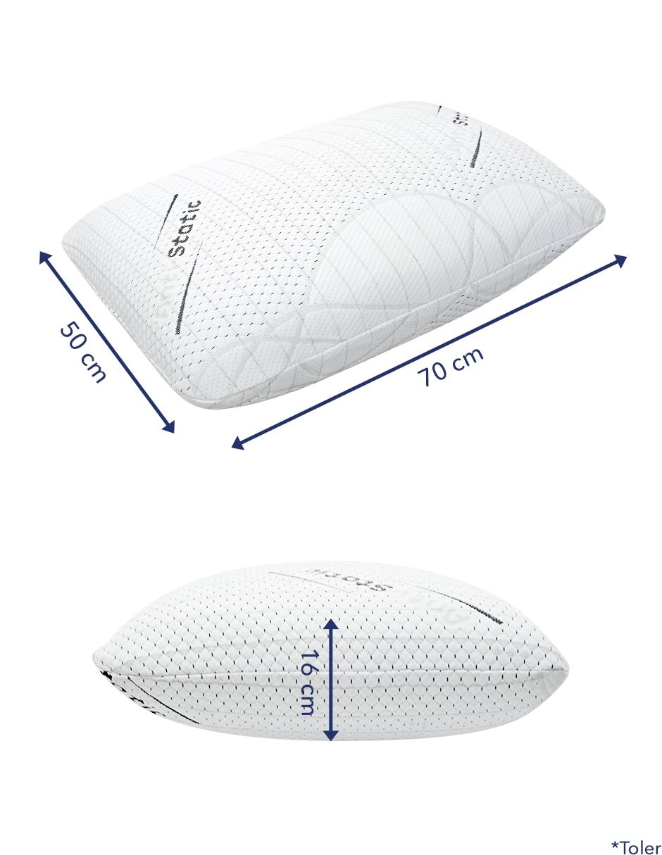 Almohada Super Memory Ionix firmeza Medio 8