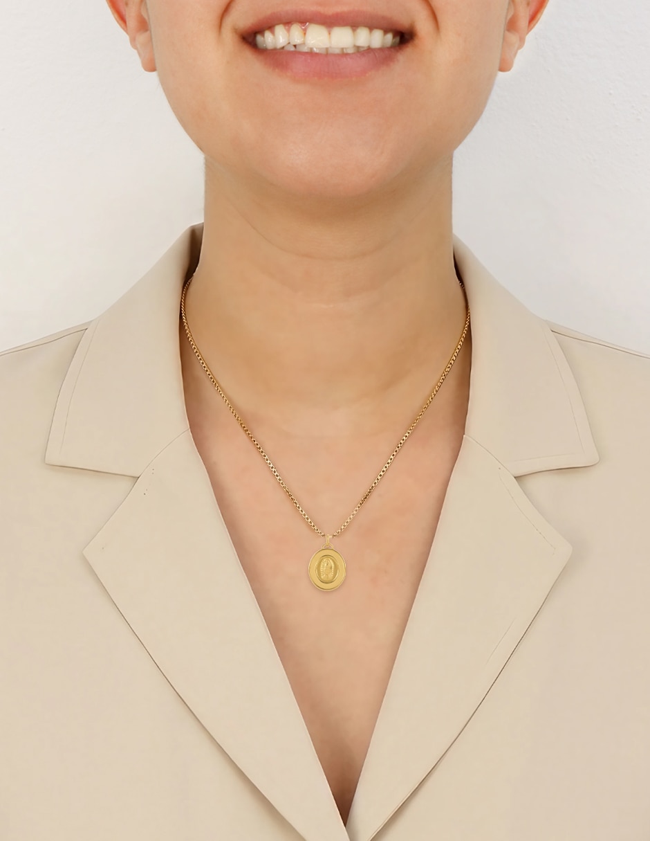 Medalla de Oro amarillo 14 K 3