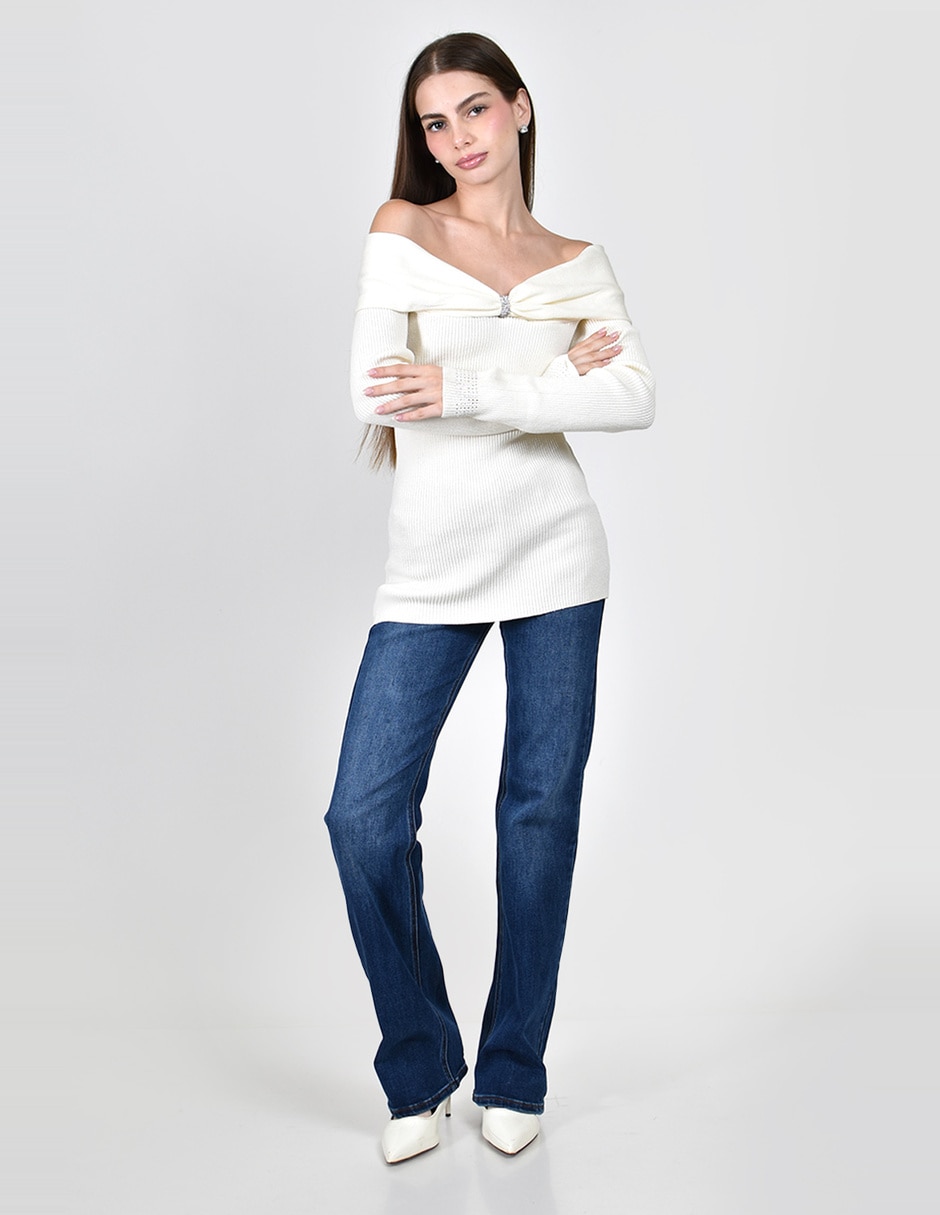 Blusa manga larga para mujer 4