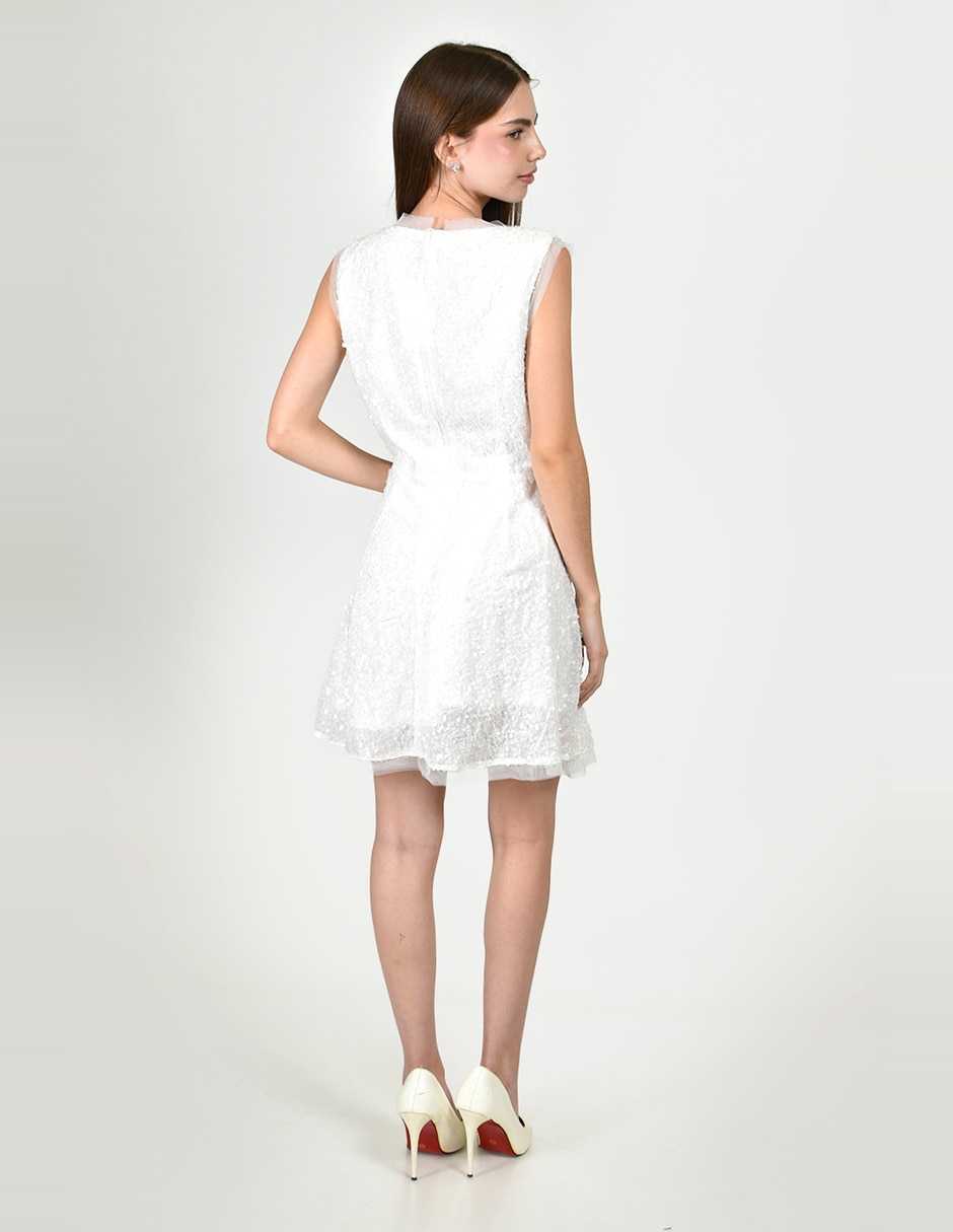 Vestido corto casual para mujer 5