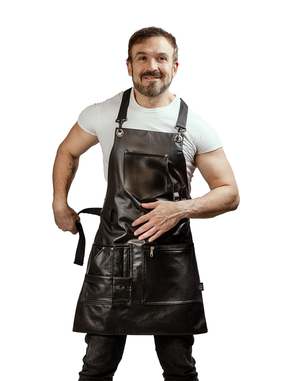 Mandil para barberia 3