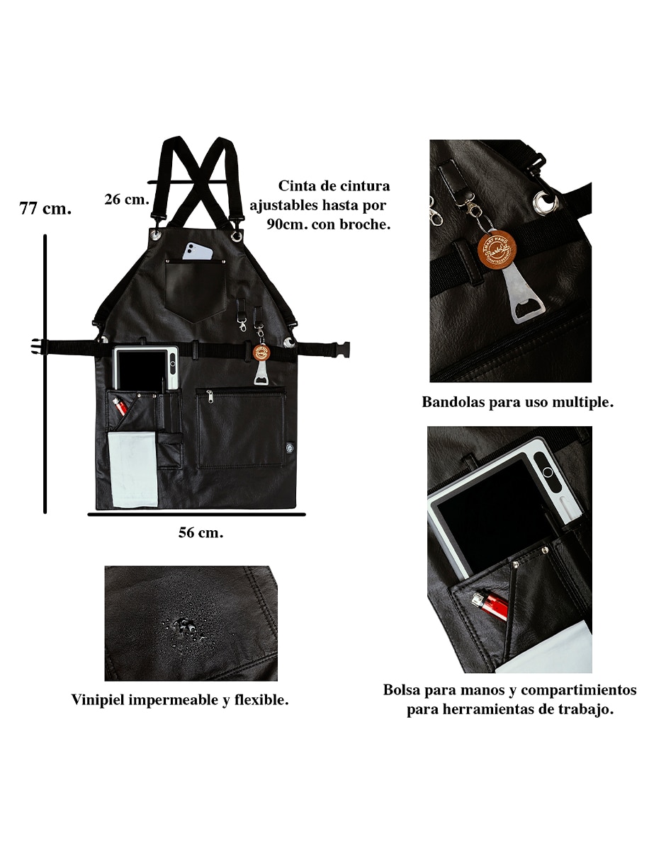 Mandil para barberia 10