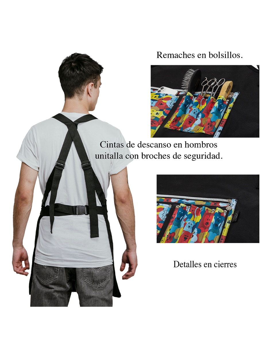 Mandil para estetica canina 8