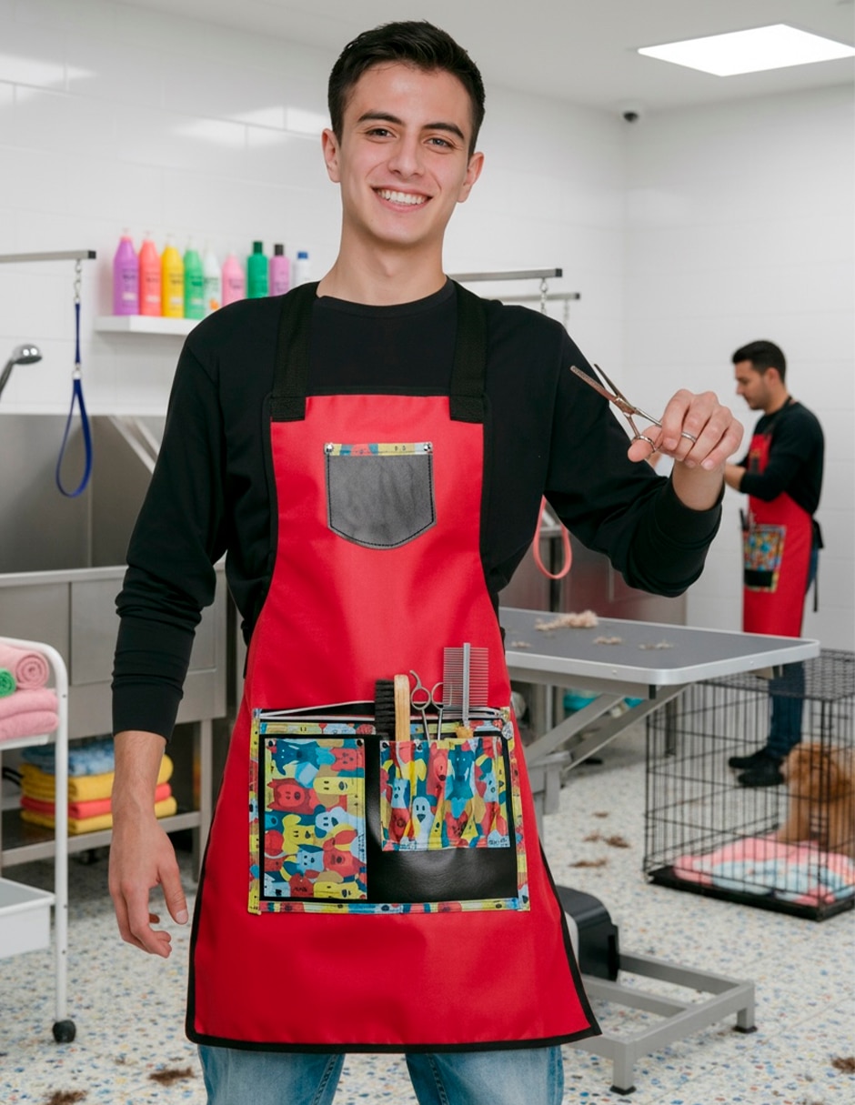 Mandil para estetica canina Family Too