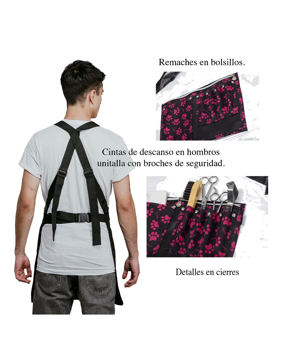 Mandil para estetica canina 10