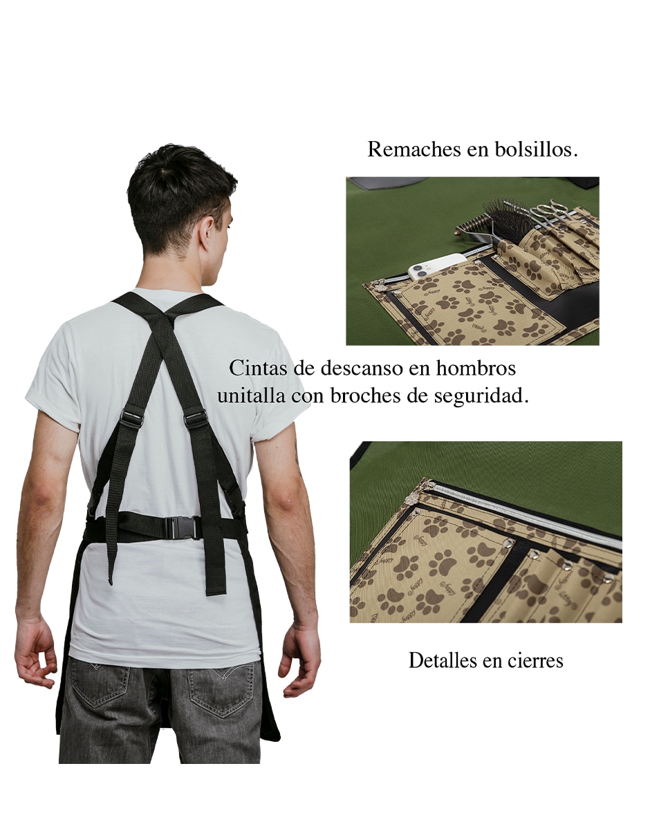 Mandil para estetica canina 9