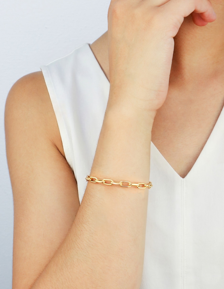 Pulsera de Oro amarillo 14 K 3