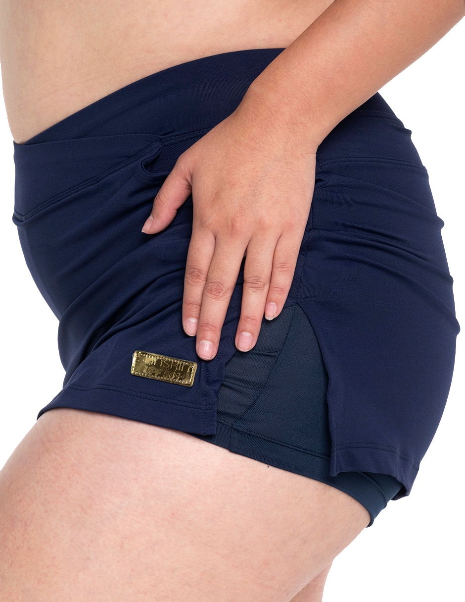 Falda short a la cintura para mujer 3