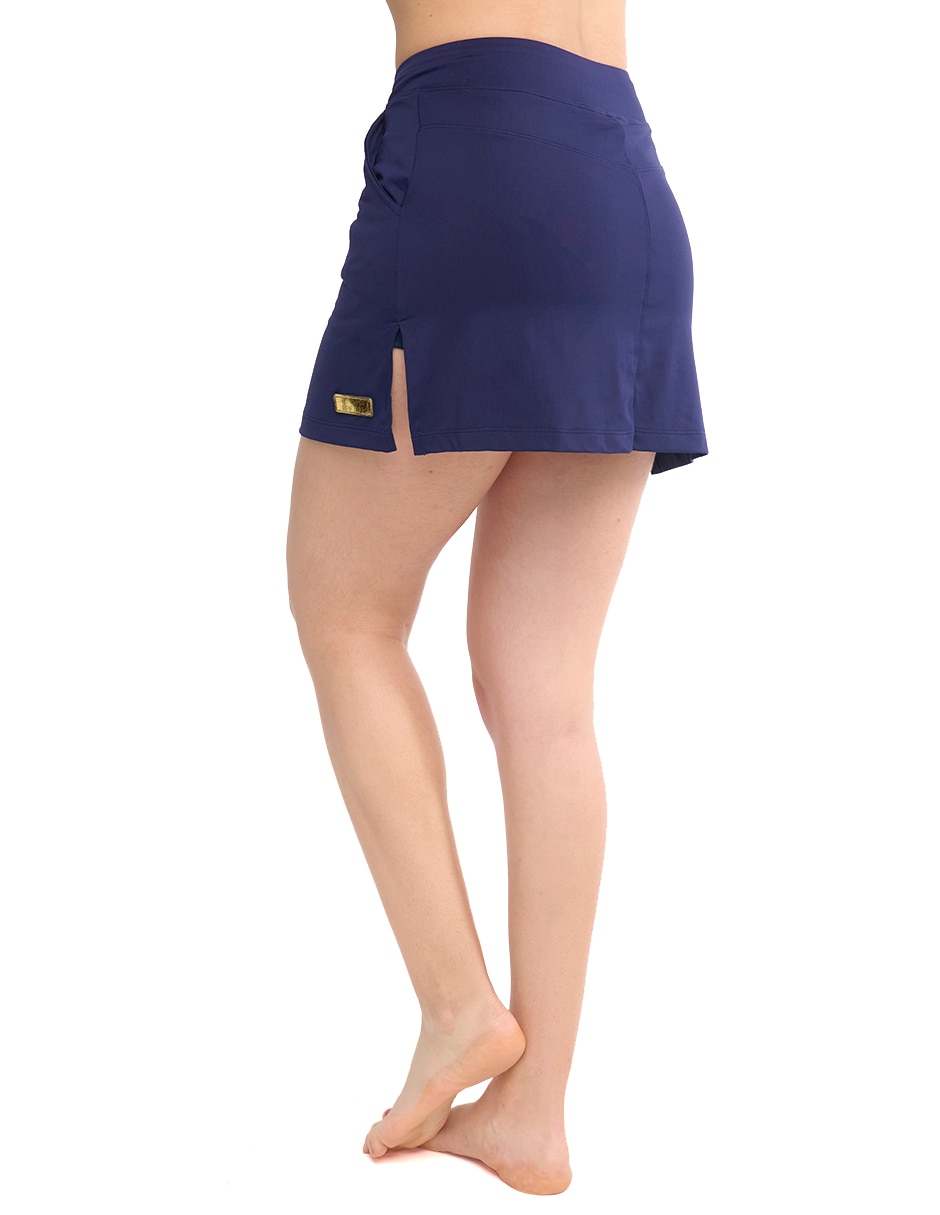 Falda short a la cintura para mujer 5