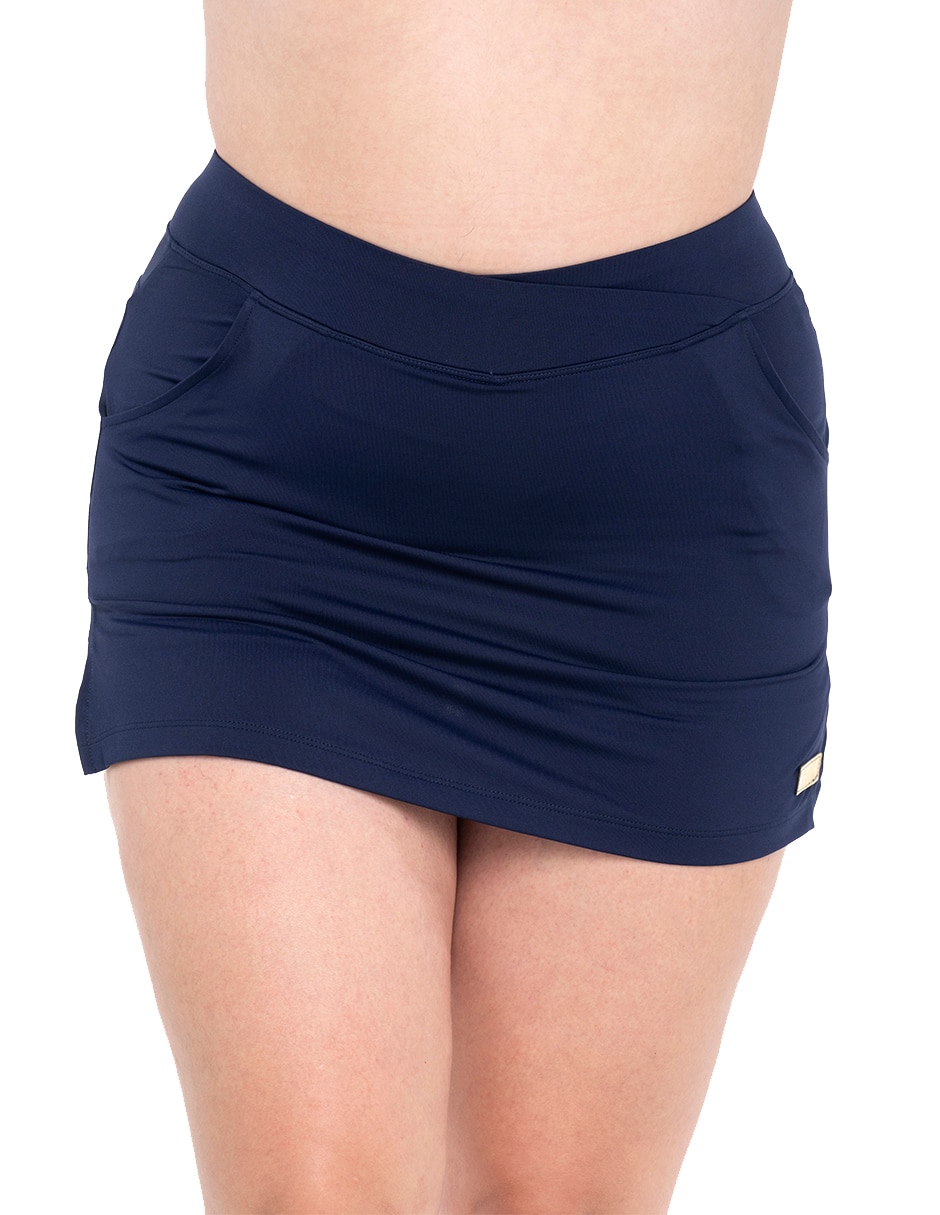 Falda short a la cintura para mujer 8
