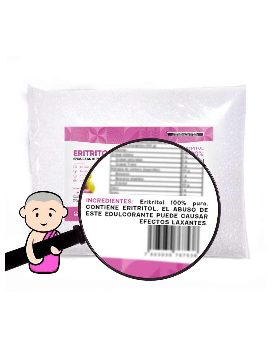 Eritritol Endulzante Natural de 2 kg
