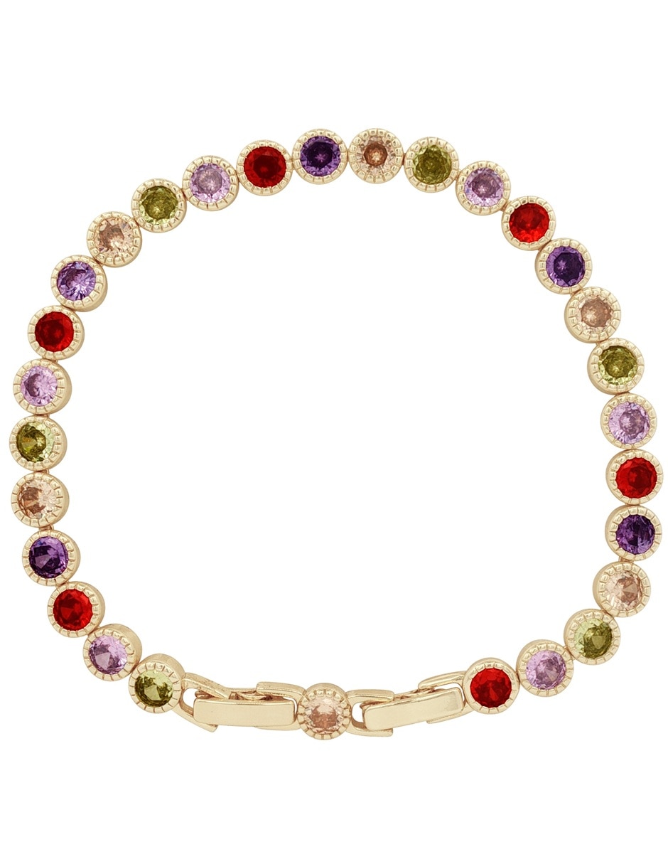 Pulsera con Zirconia 18 K