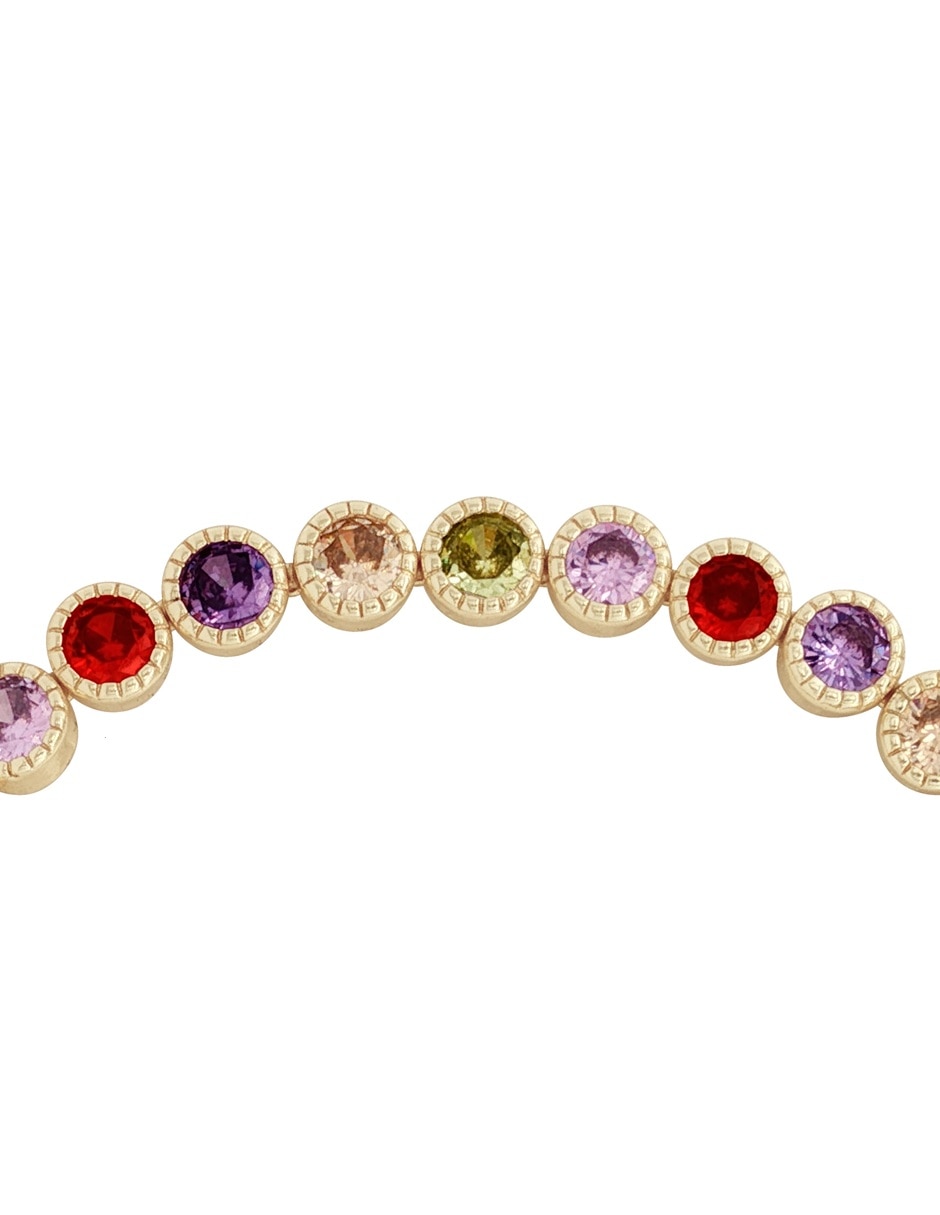 Pulsera con Zirconia 18 K 5