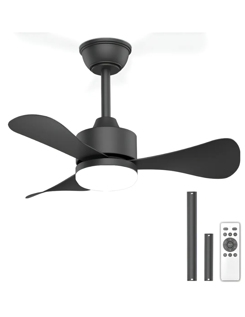 Ventilador de techo con control remoto 6 velocidades