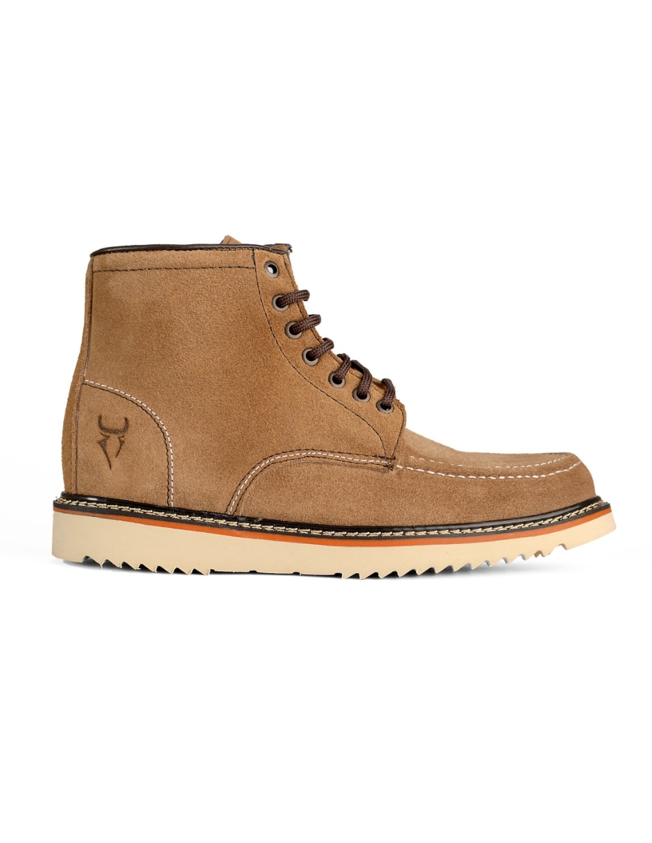 Bota/Botín MOC TOE de Gamuza para hombre