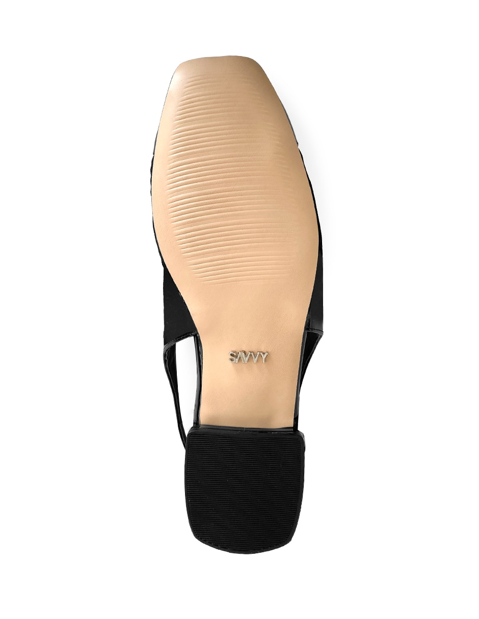 Balerina de piel para mujer 6