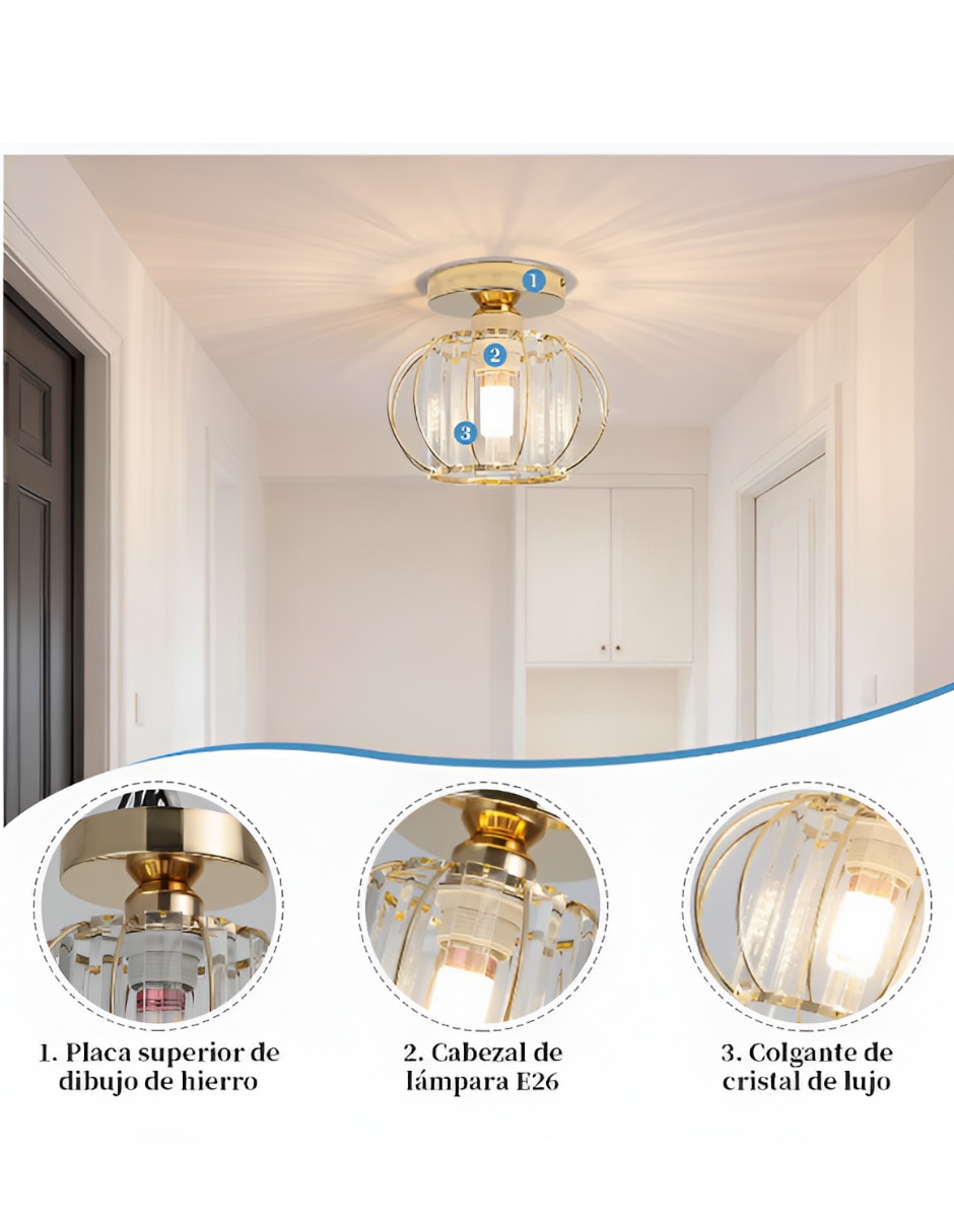 Lampara colgante Xtellar Incandescente