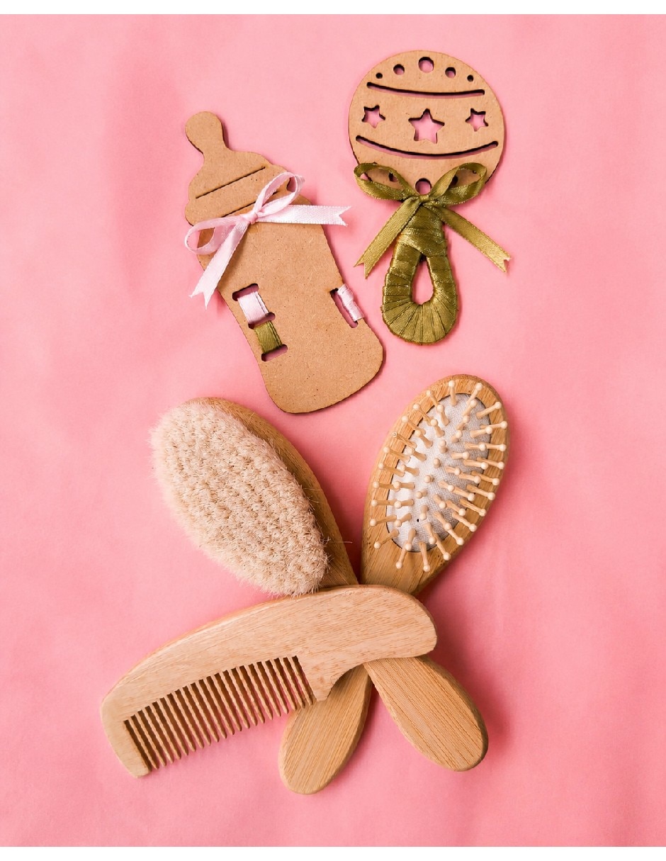 Cepillo para cabello de Bambú 3