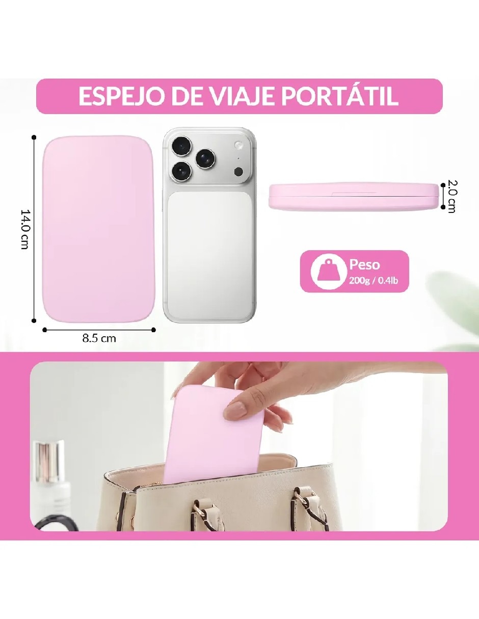 Espejo con luz Genérica