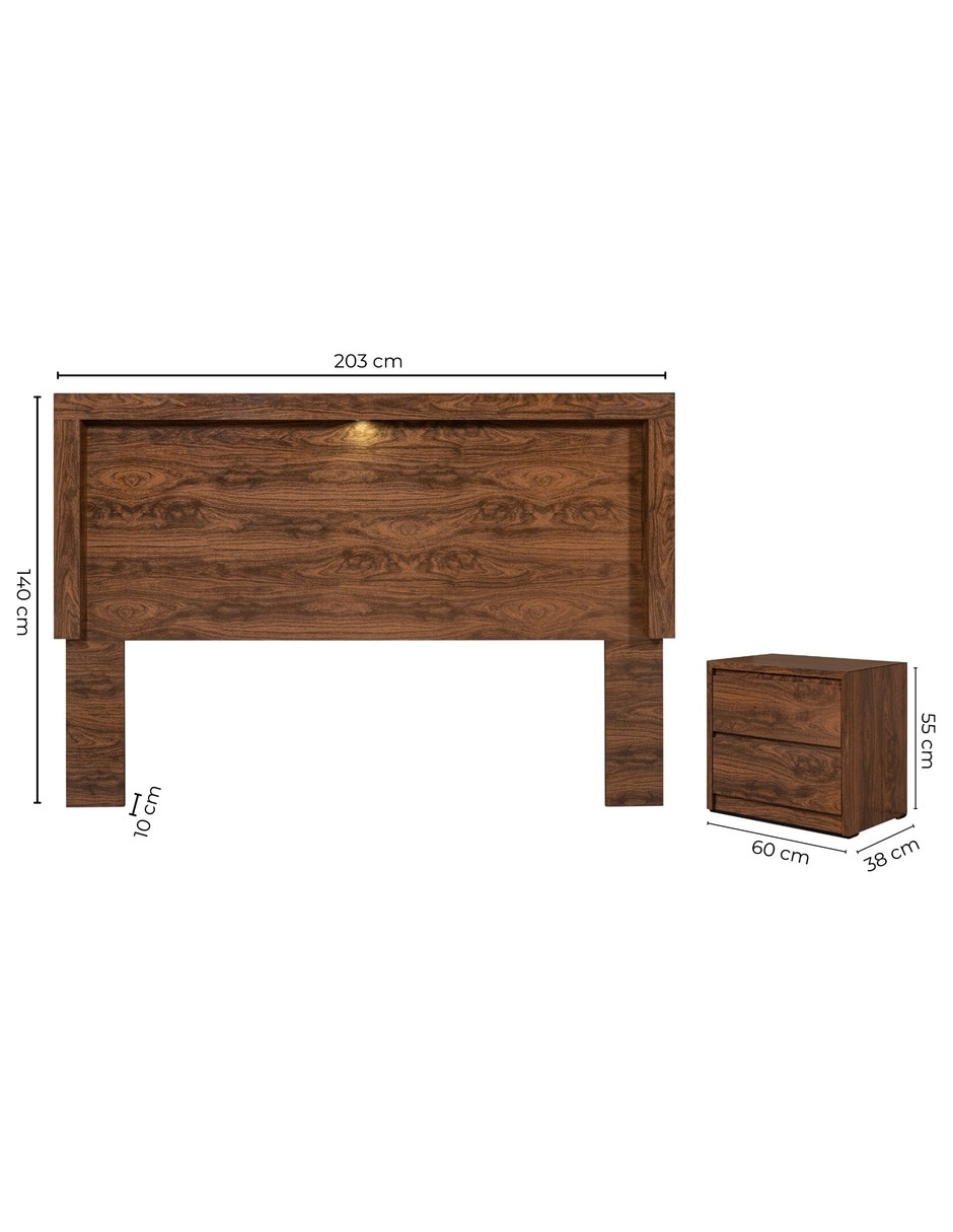 Cabecera de madera 12