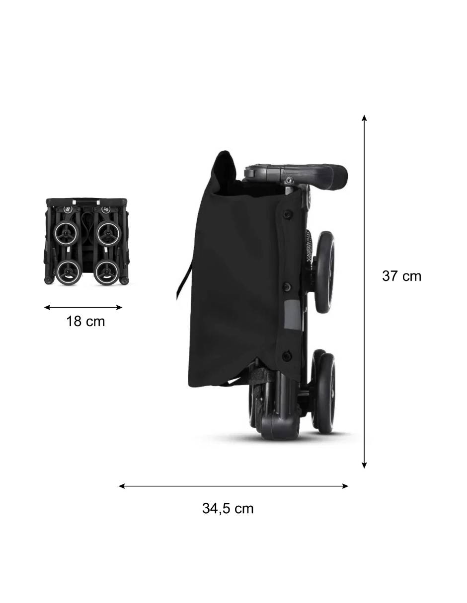 Carriola Travel system plegable 10
