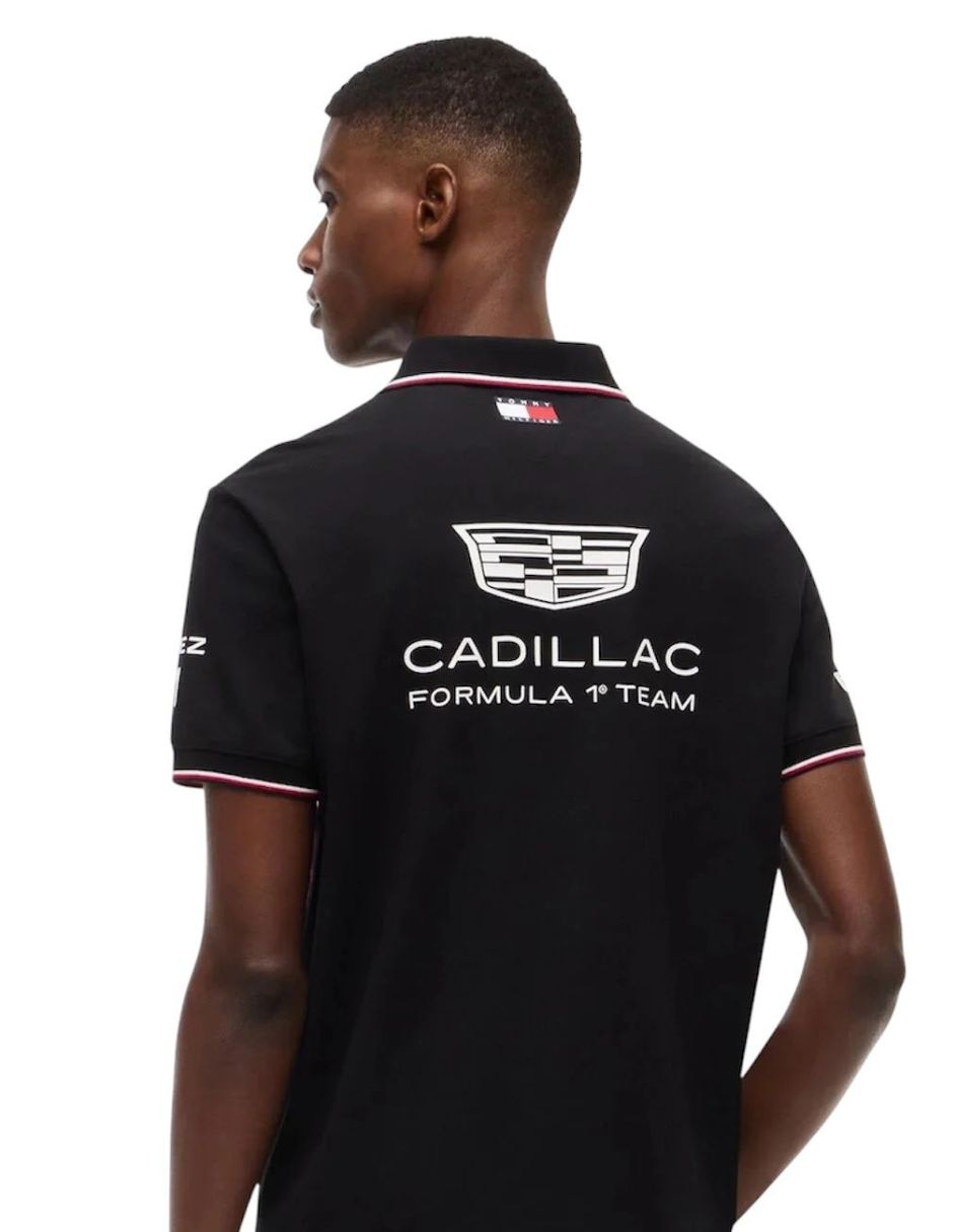 Playera tipo polo para motorsport para unisex 3