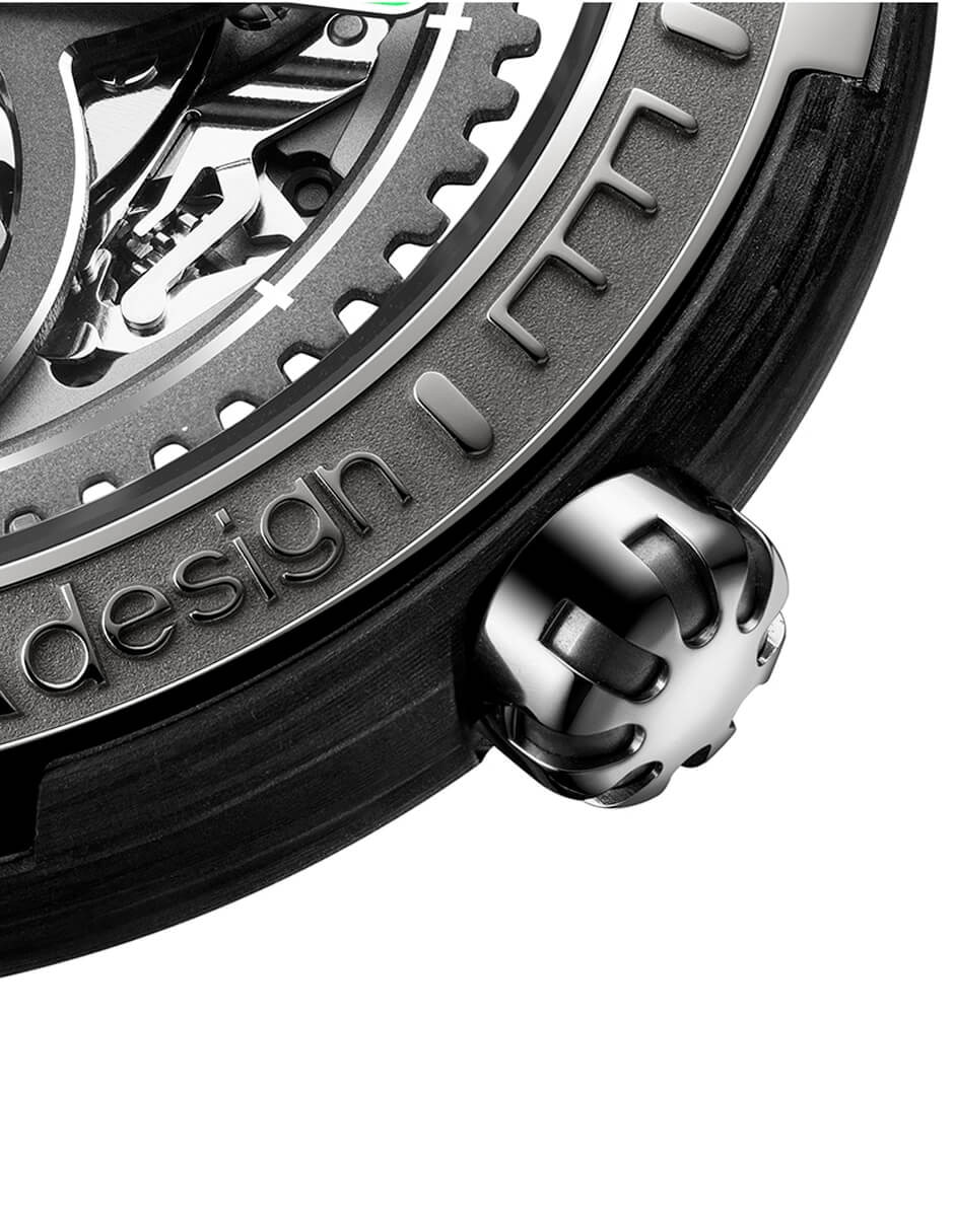 Reloj pulsera Vector Automã¡Tico Esqueletizado para hombre V011 TCGR 6B 10